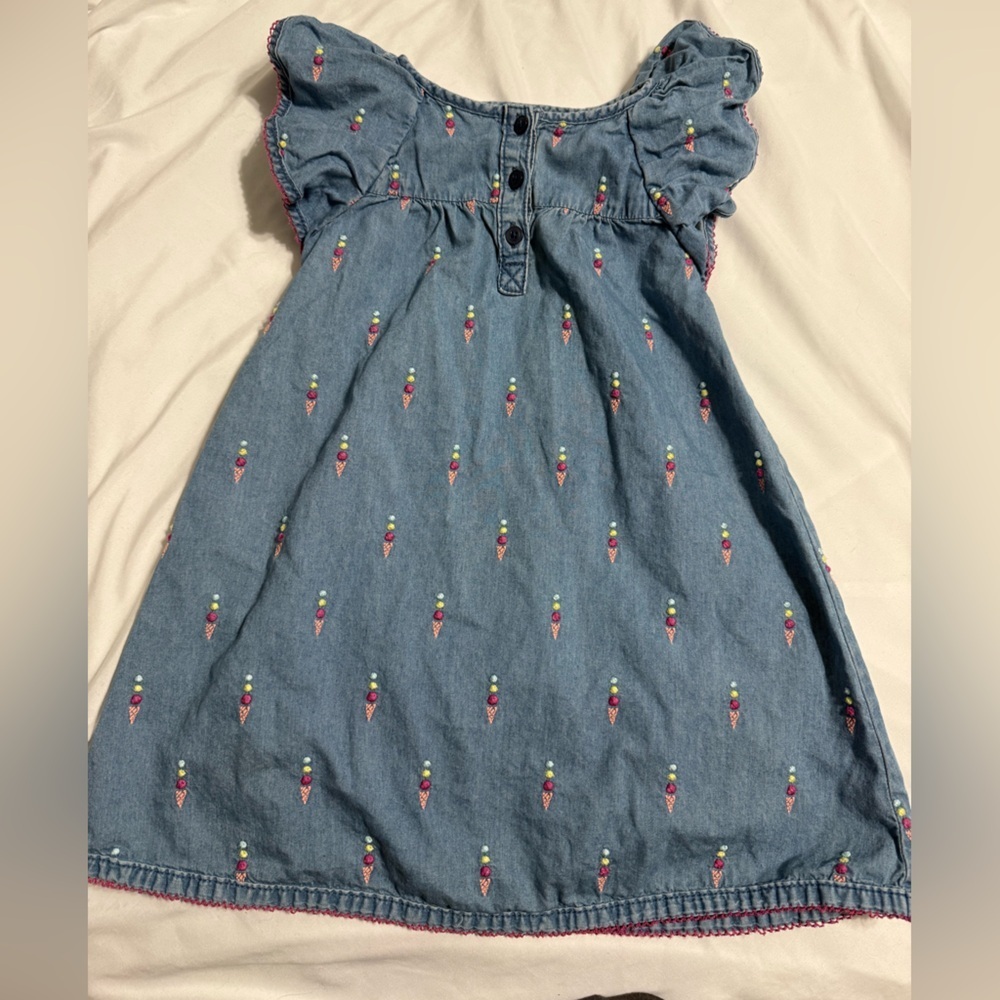 Gymboree Blue Denim with Ice Cream Cone Detail